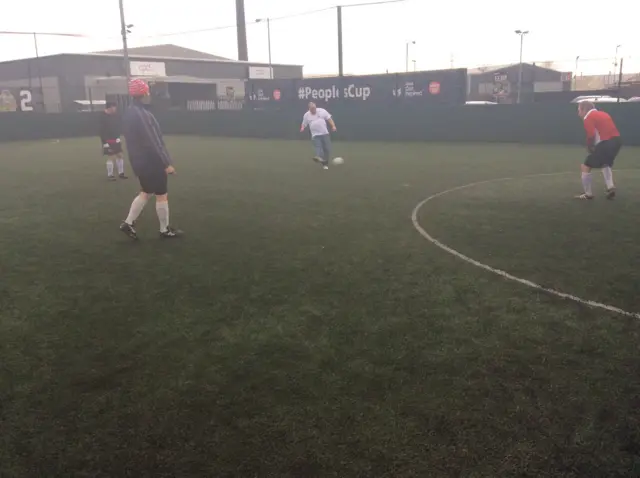 Walking football
