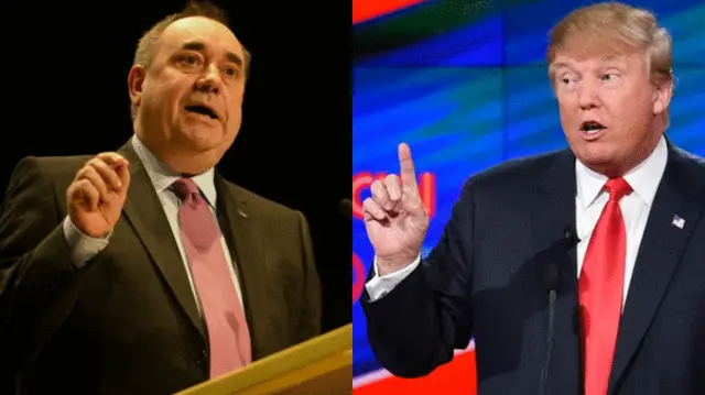 Salmond and Trump