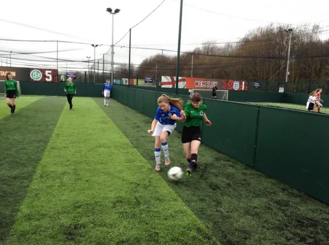 Stockport county B V Longford Lightening