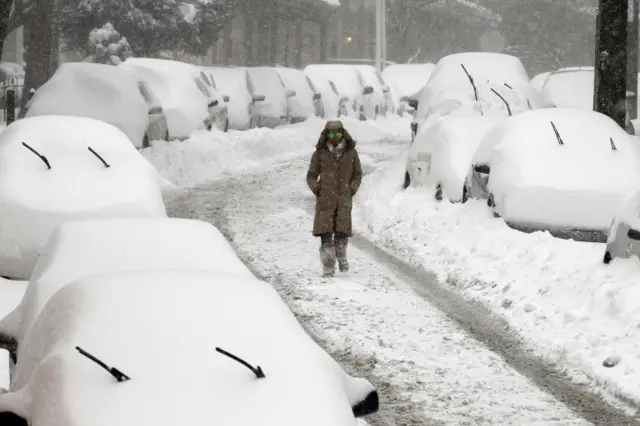 Snow in Philadelphia