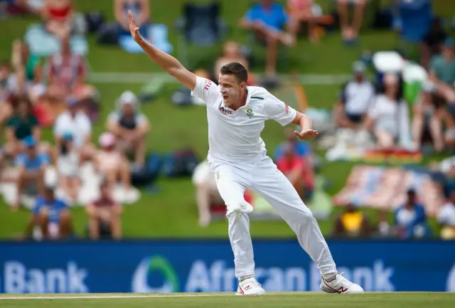 Morne Morkel celebrates