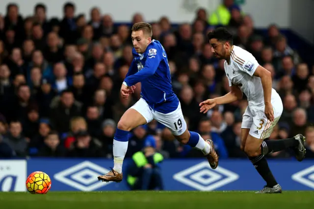 Gerard Deulofeu of Everton