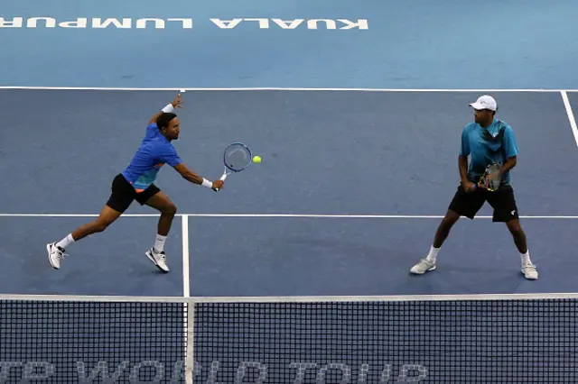 Raven Klaasen of RSA and Rajeev Ram of USA