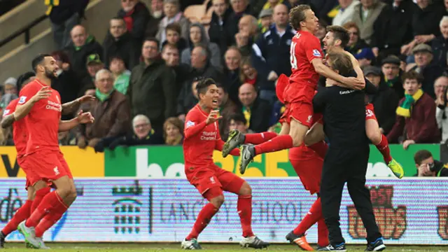 Norwich City v Liverpool