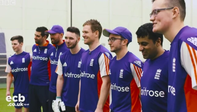 England's visually impaired cricket team