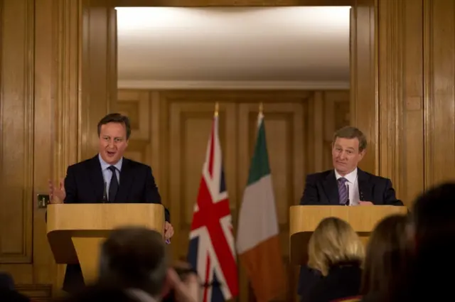 David Cameron and Enda Kenny