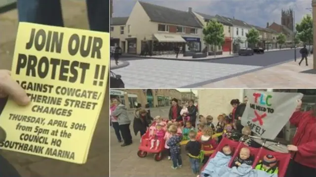 Local people and disability groups had protested against plans to scrap controlled crossings