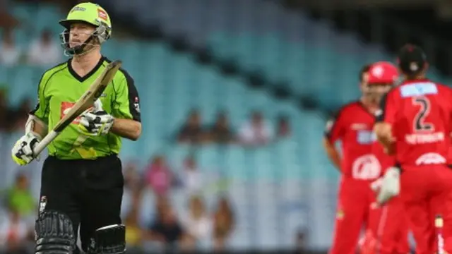 Chris Rogers played for Sydney Thunder in the Big Bash in 2012/13