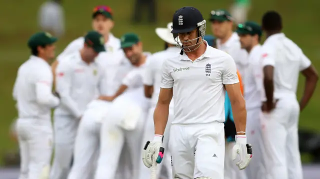 Nick Compton walks off