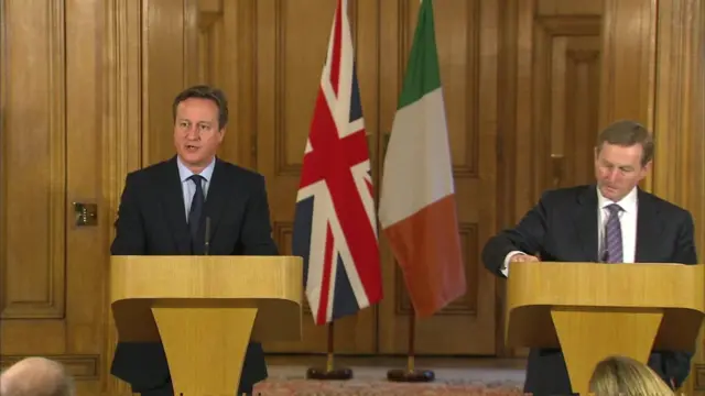 David Cameron and Enda Kenny