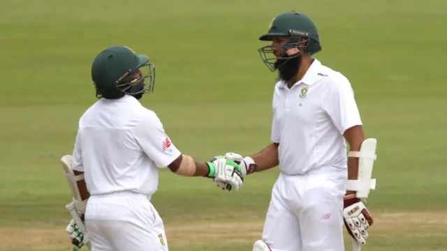 Temba Bavuma and Hashim Amla