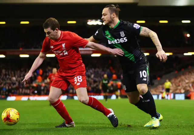 Liverpool defender Jon Flanagan