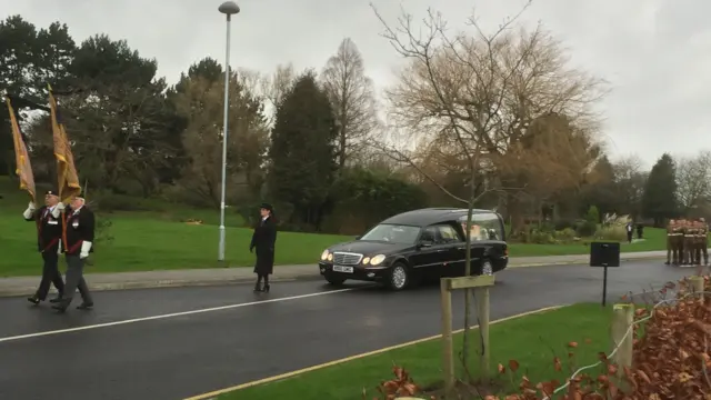 Funeral of Corporal Foster