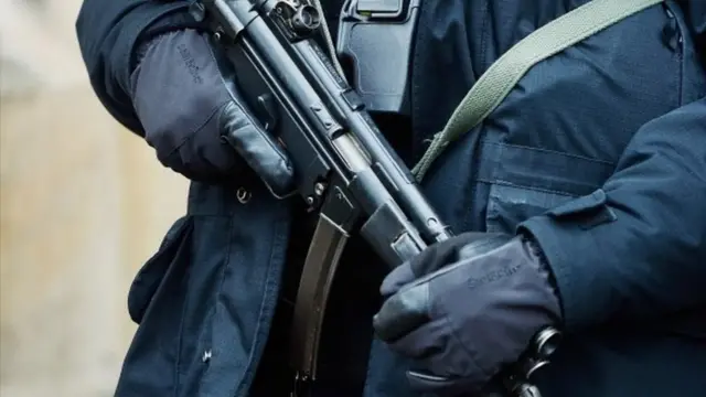 A firearms officer