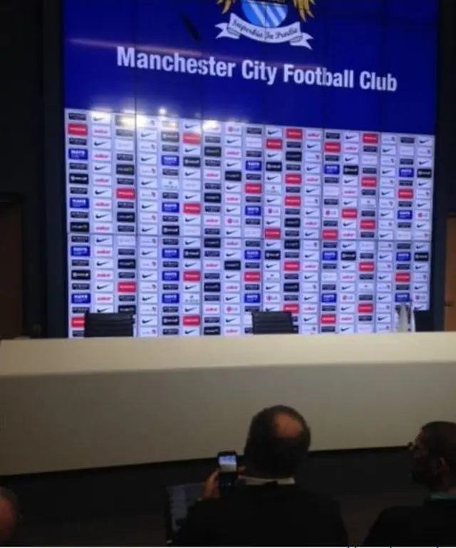 Manchester City news conference