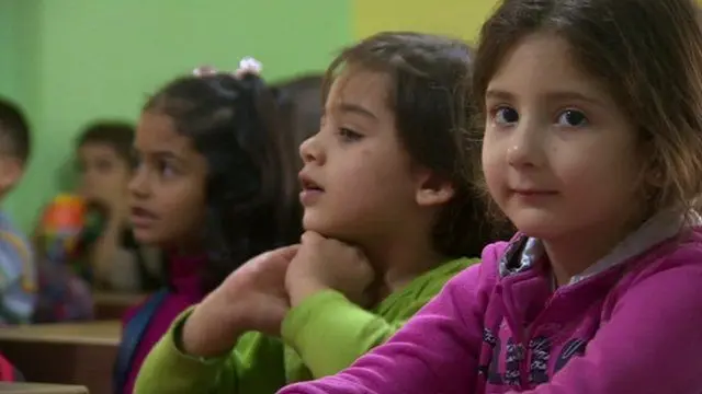 Child refugees from Syria