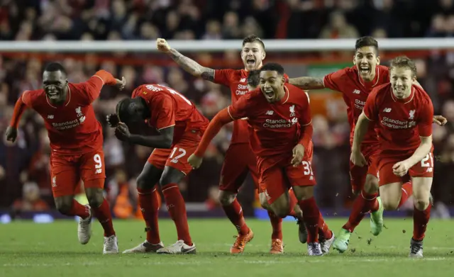 Liverpool celebrate