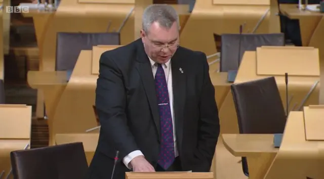 Conservative MSP Alex Johnstone