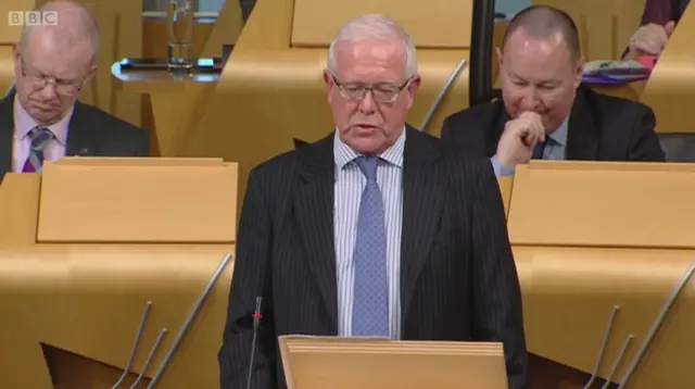 The Devolution (Further Powers) Committee convener Bruce Crawford