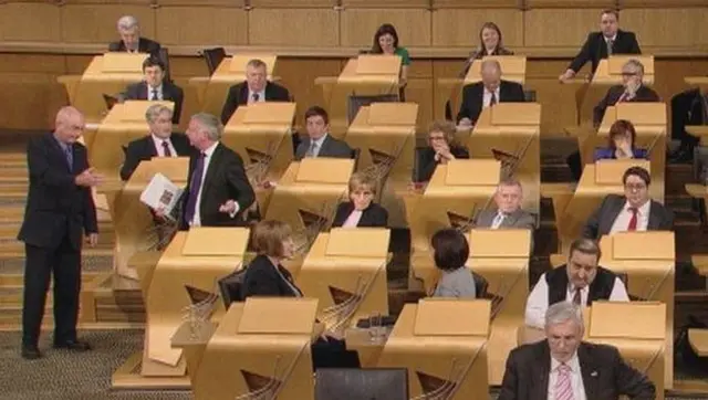 Scottish Labour MSP James Kelly is thrown out of Scottish Parliament chamber in a row over trade union rights