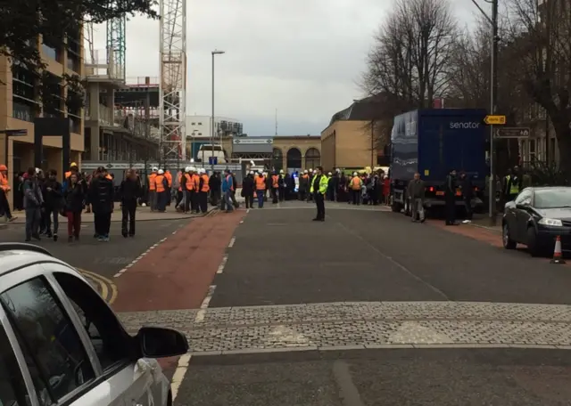 Cambridge Station evacuation