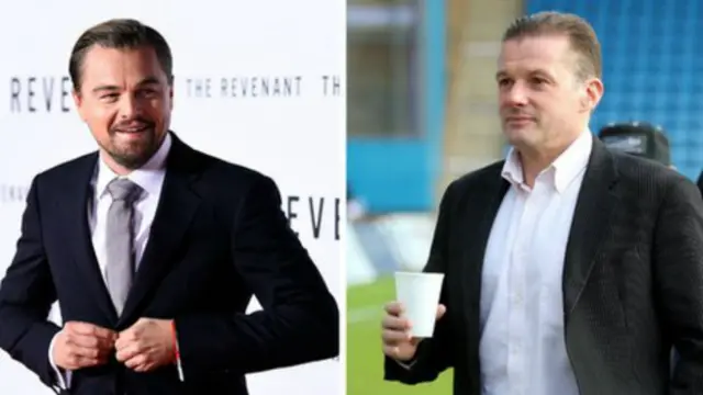 Leonardo DiCaprio and Graham Westley