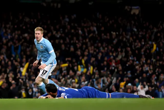 Kevin De Bruyne scores