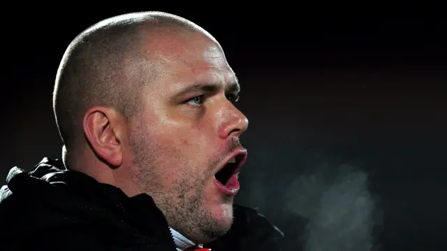 Morecambe boss Jim Bentley