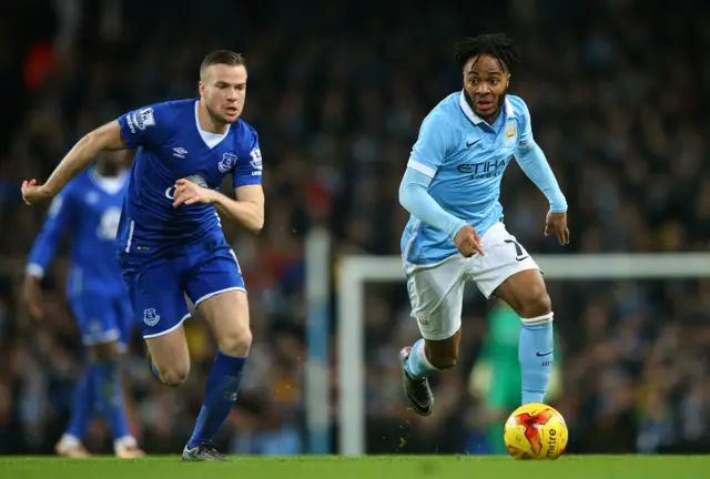 Tom Cleverley and Raheem Sterling