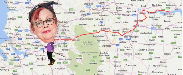 Tracking map Wednesday