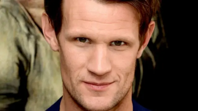 Matt Smith poses at the Screen Gems" "Pride and Prejudice and Zombies" photo call