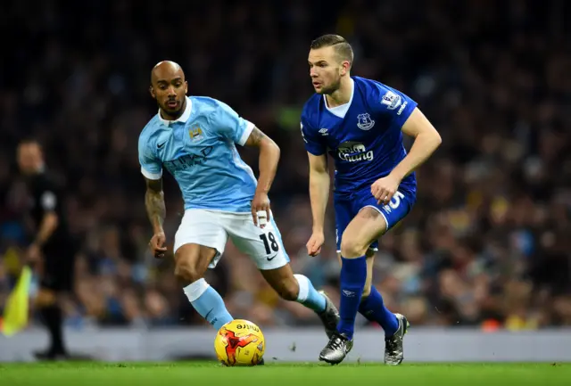 Fabian Delph and Tom Cleverley