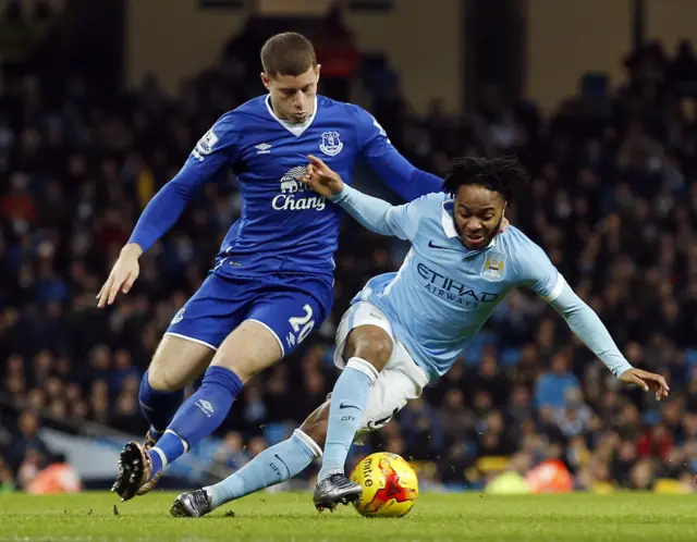 Ross Barkley challenges Raheem Sterling