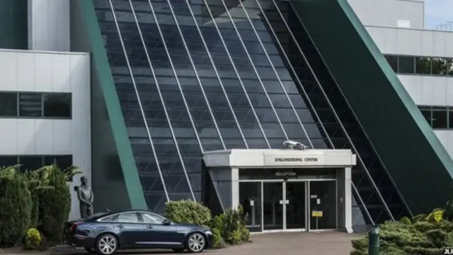 Jaguar offices in Whitley, Coventry