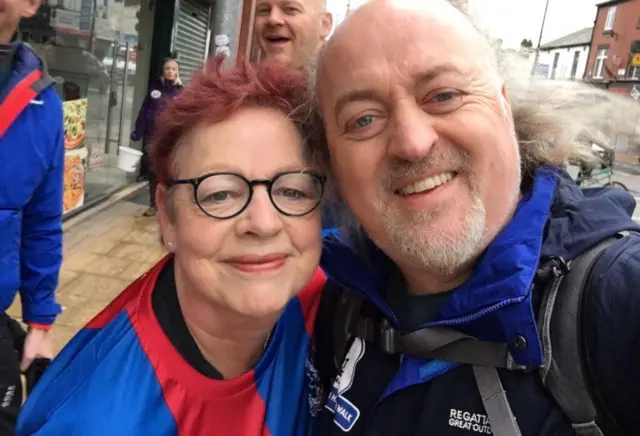 Jo Brand and Bill Bailey