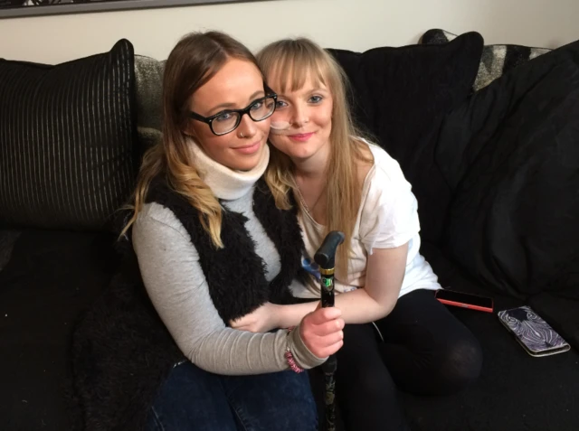 Charlie Harris and Abbie Tabberer who both have Ehlers-Danlos Syndrome