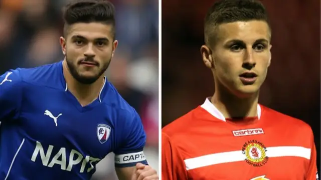 Sam Morsy and Ryan Colclough