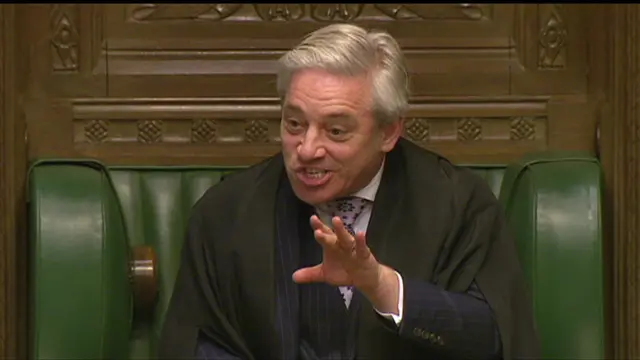 Speaker John Bercow