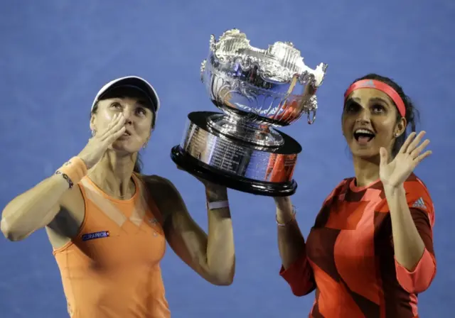 Hingis and Mirza