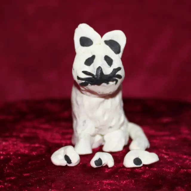 Mathew Horne's white wildcat