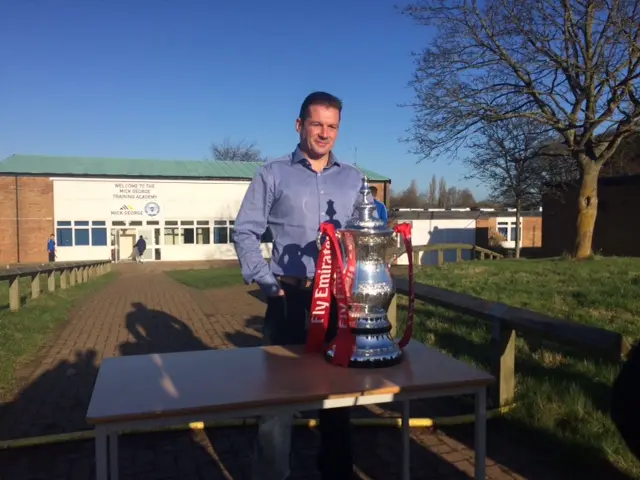 Graham Westley and the FA cup