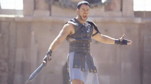 Russell Crowe as Gladiator