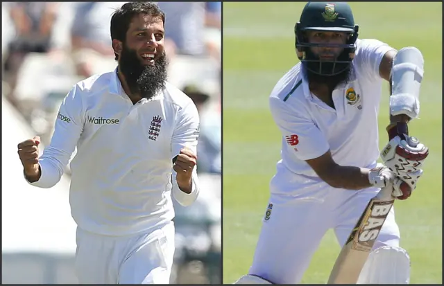 Moeen Ali and Hashim Amla