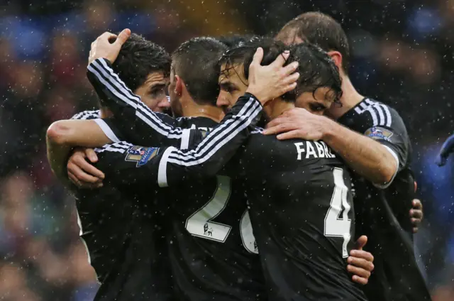 Chelsea celebrate Oscar opener