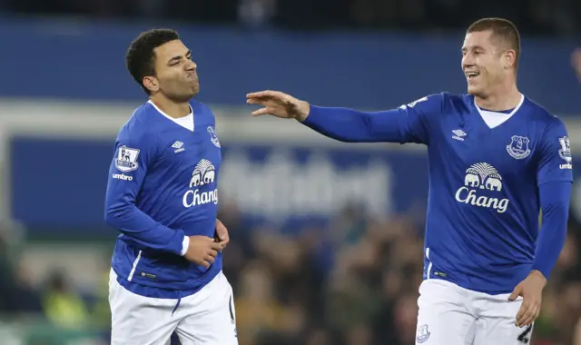 Aaron Lennon and Ross Barkley