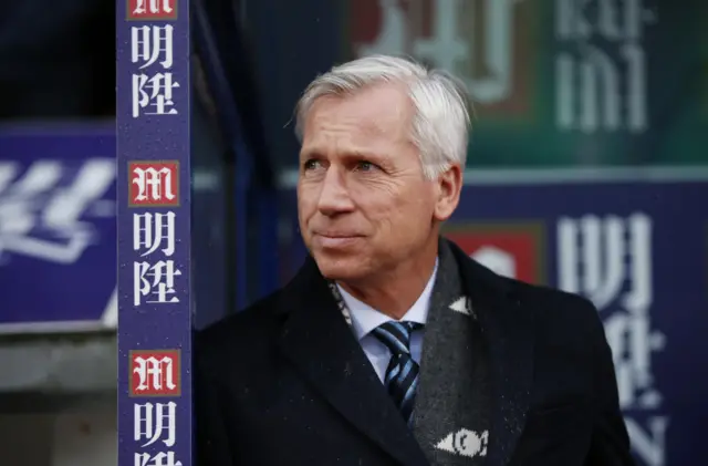 Crystal Palace manager Alan Pardew