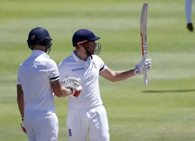 Jonny Bairstow reaches 50