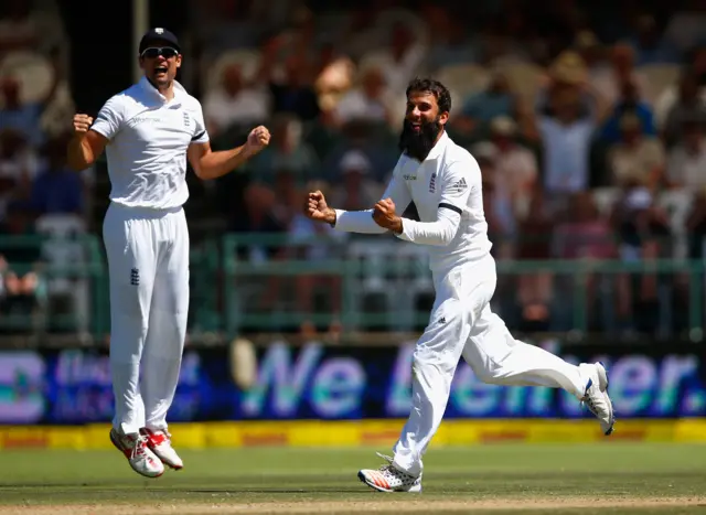 Moeen Ali of England