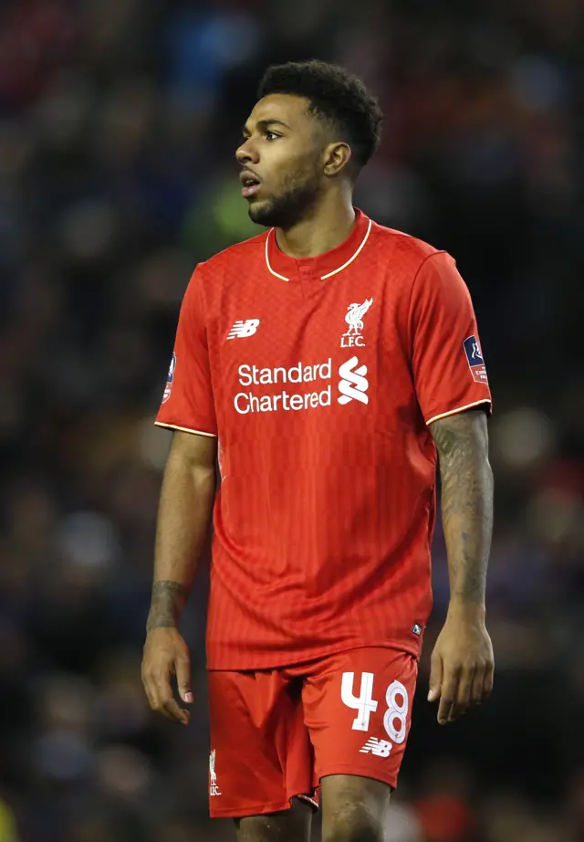 Liverpool's Jerome Sinclair