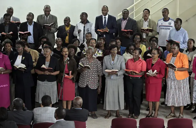 Kenyan choir